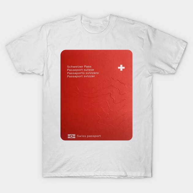 Suiss Passport T-Shirt by Islanr